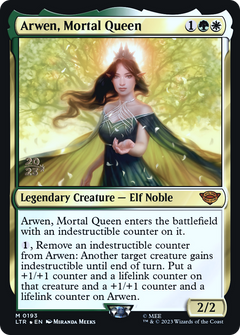 Arwen, Mortal Queen [The Lord of the Rings: Tales of Middle-Earth Prerelease Promos]-1