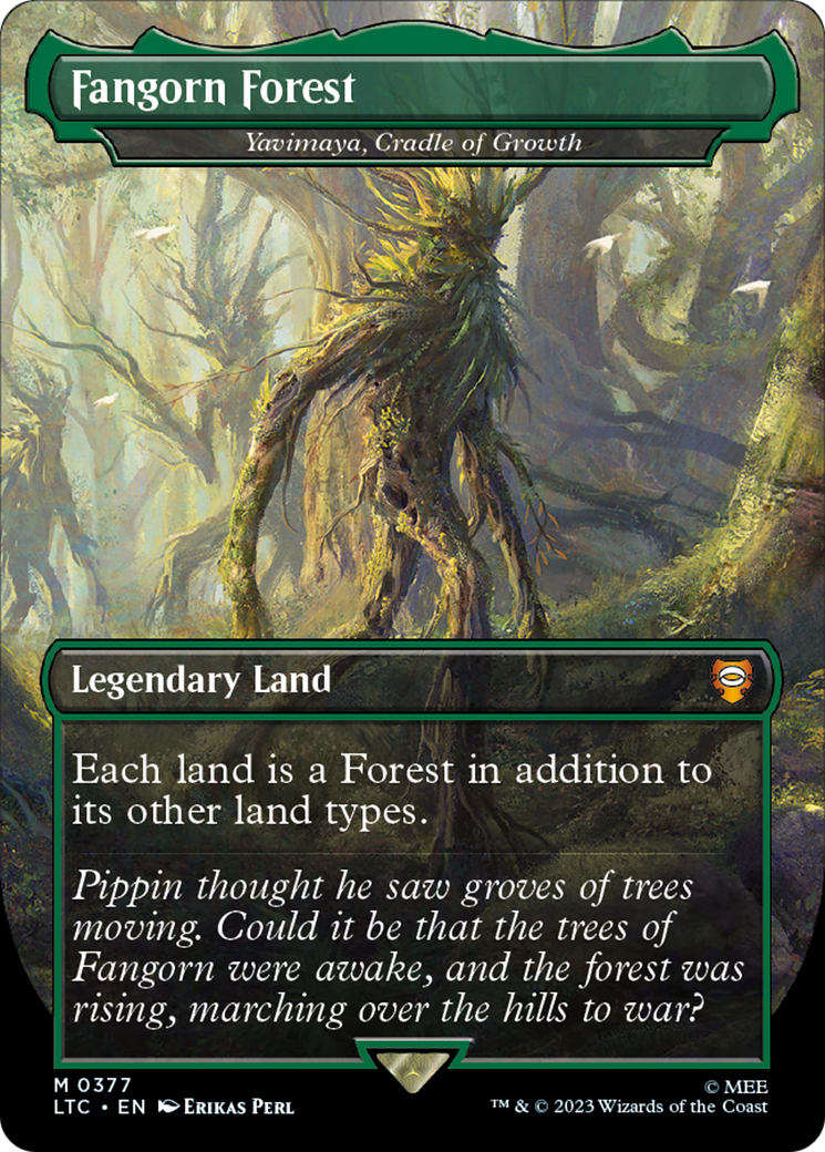 Fangorn Forest - Yavimaya, Cradle of Growth [The Lord of the Rings: Tales of Middle-Earth Commander]-1