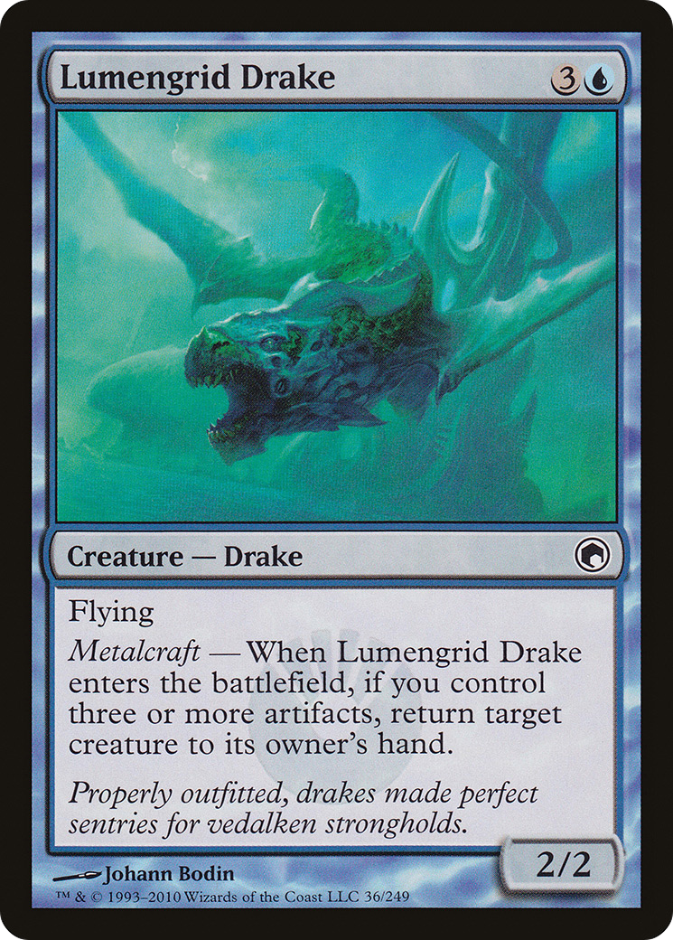 Lumengrid Drake [Scars of Mirrodin]-1