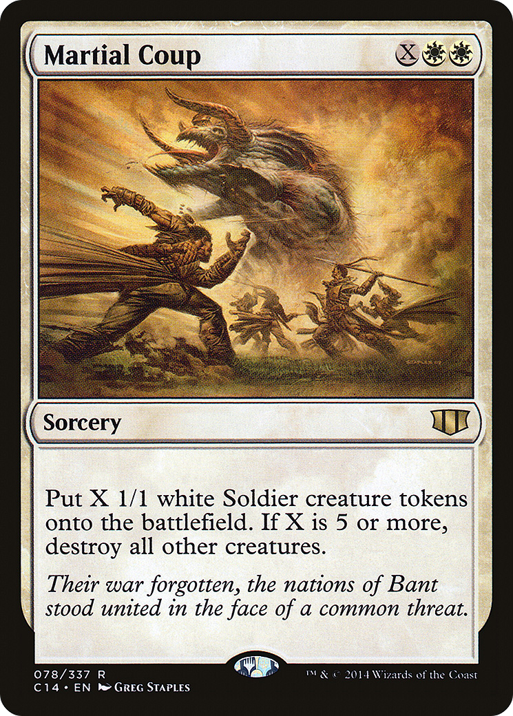 Martial Coup [Commander 2014]-1