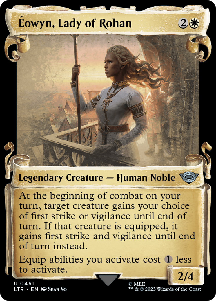 Eowyn, Lady of Rohan [The Lord of the Rings: Tales of Middle-Earth Showcase Scrolls]-1