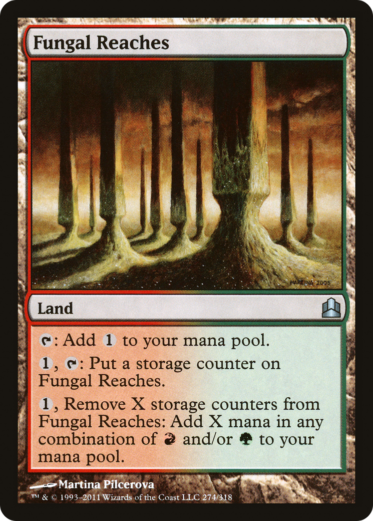 Fungal Reaches [Commander 2011]-1