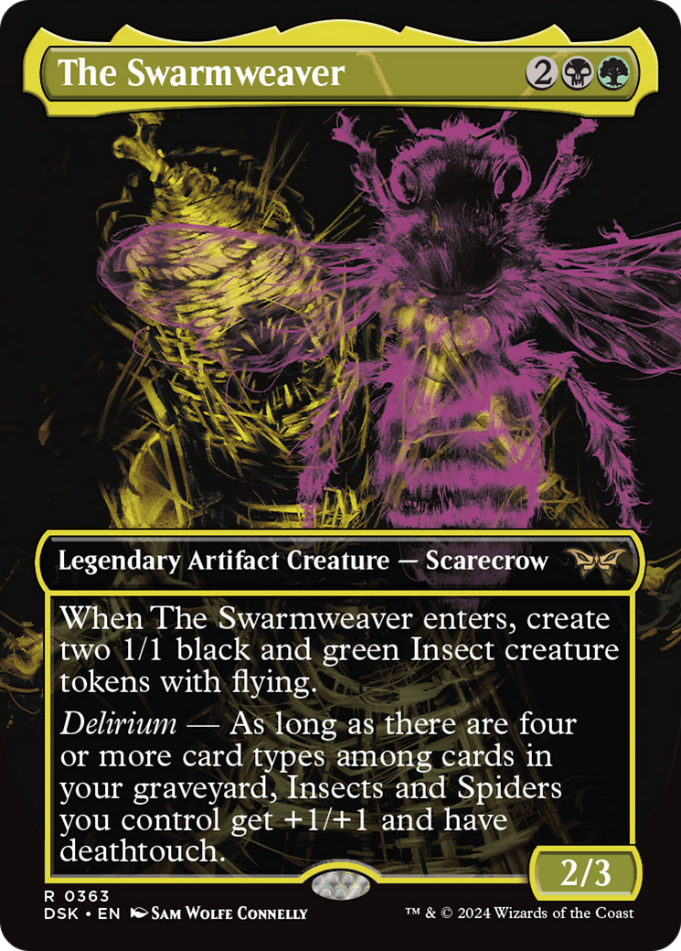 The Swarmweaver (Showcase) [Duskmourn: House of Horror]-1