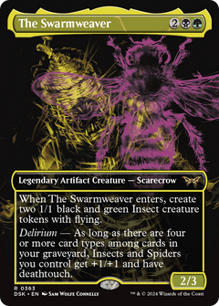 The Swarmweaver (Showcase) [Duskmourn: House of Horror]-1