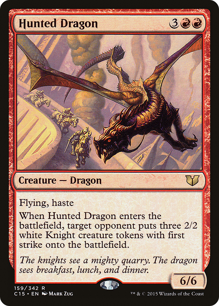 Hunted Dragon [Commander 2015]-1