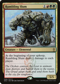 Rumbling Slum [Ravnica Allegiance Guild Kit]-1