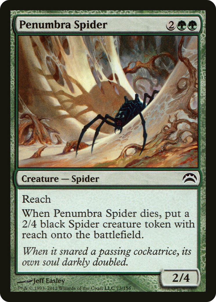 Penumbra Spider [Planechase 2012]-1