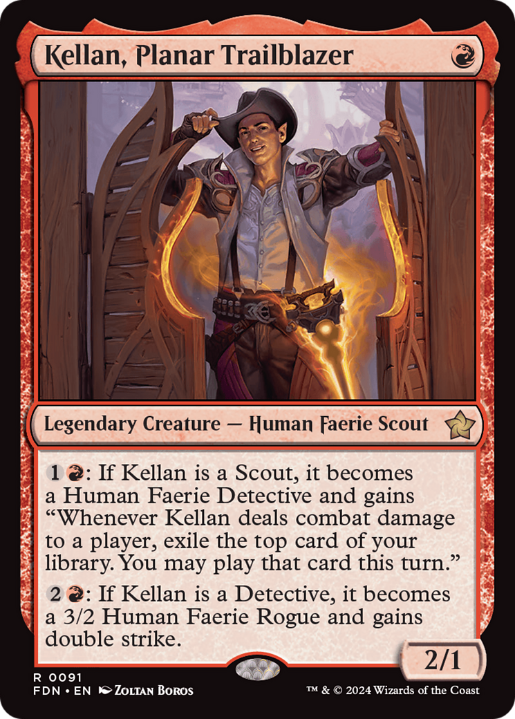 Kellan, Planar Trailblazer [Foundations]-1