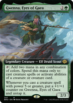 Gwenna, Eyes of Gaea (Extended Art) [The Brothers' War]-1
