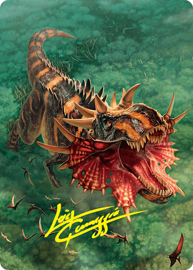 Gigantosaurus // Gigantosaurus (AFDN-053) - Foundations Art Series (Borderless) Foil-1