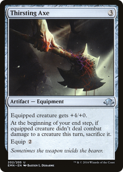 Thirsting Axe (EMN-202) - Eldritch Moon-1