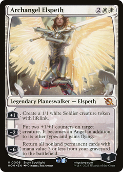 Archangel Elspeth (Promo Pack) [March of the Machine Promos]-1