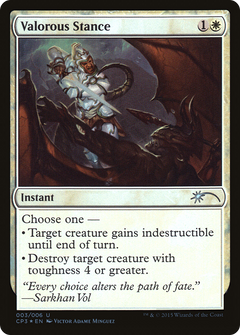 Valorous Stance (UMP-003) - Magic Origins Clash Pack Foil-1