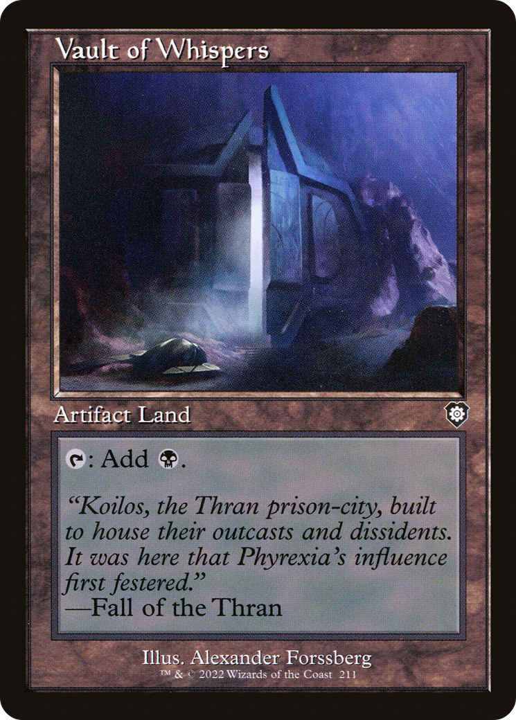 Vault of Whispers (Retro Frame) (BRC-211) - The Brothers' War Commander-1