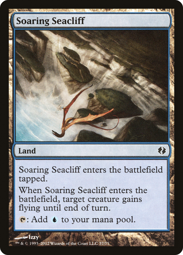 Soaring Seacliff [Duel Decks: Venser vs. Koth]-1
