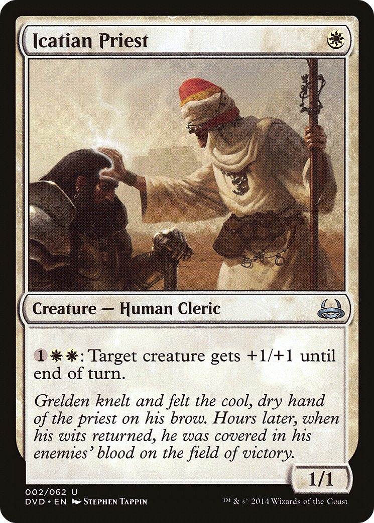 Icatian Priest (Divine vs. Demonic) [Duel Decks Anthology]-1
