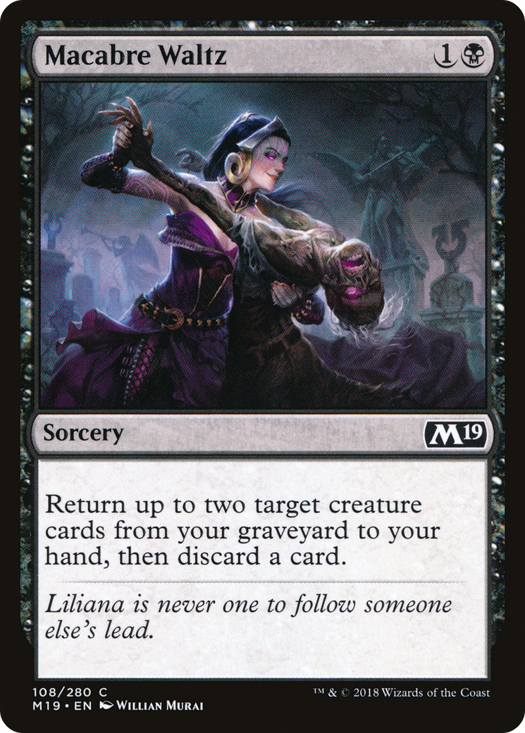 Macabre Waltz [Core Set 2019]-1