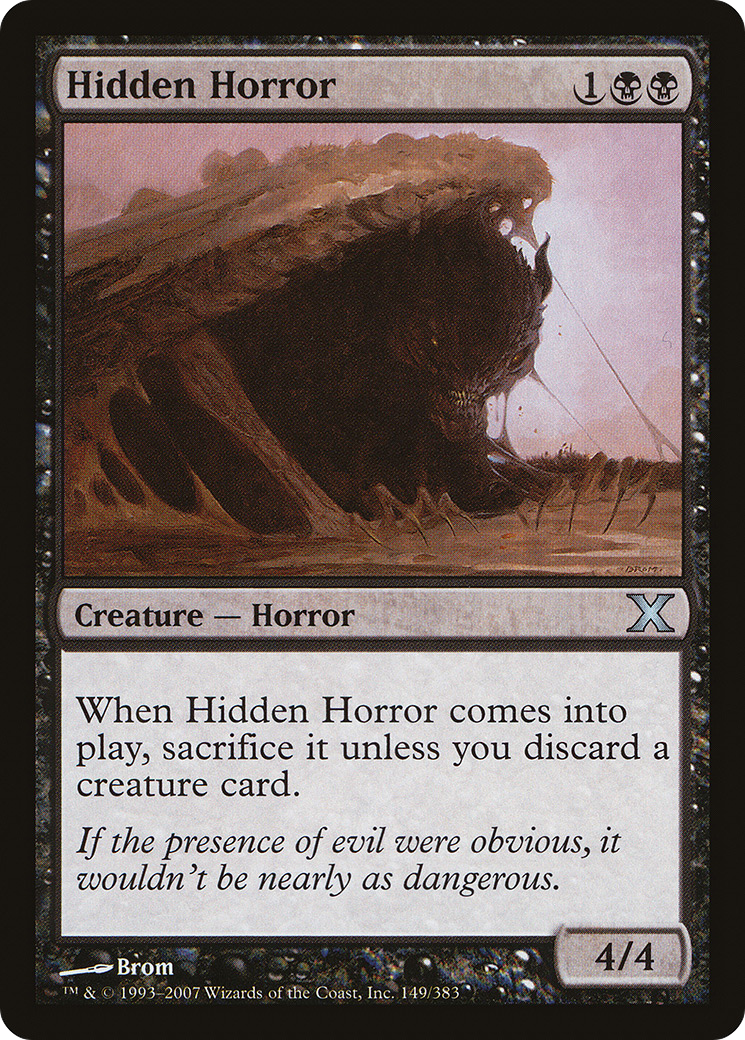 Hidden Horror [Tenth Edition]-1