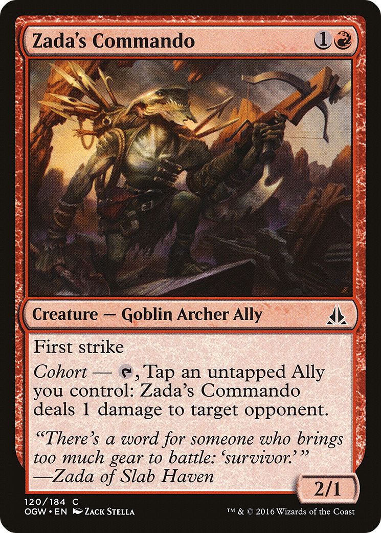 Zada's Commando (OGW-120) - Oath of the Gatewatch Foil-1