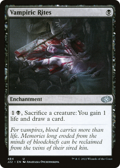 Vampiric Rites (J22-484) - Jumpstart 2022-1