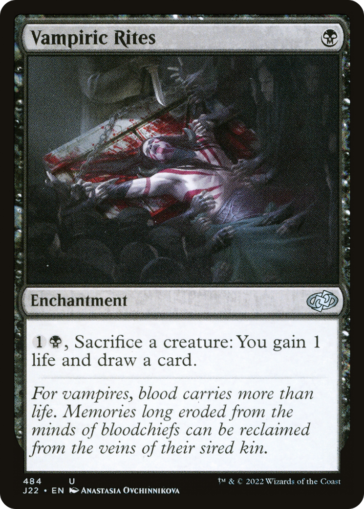 Vampiric Rites (J22-484) - Jumpstart 2022-1