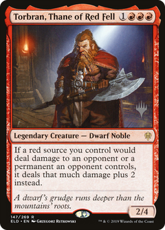 Torbran, Thane of Red Fell (Promo Pack) [Throne of Eldraine Promos]-1