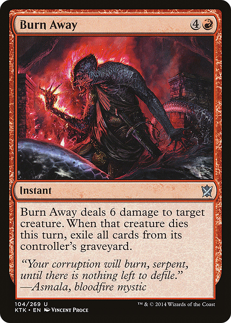 Burn Away [Khans of Tarkir]-1