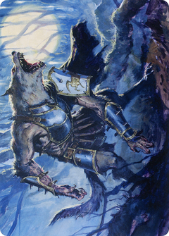 Moonrage Brute // Moonrage Brute (AMID-014) - Midnight Hunt Art Series (Borderless)-1