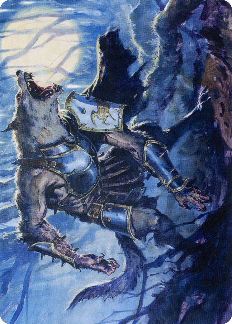 Moonrage Brute // Moonrage Brute (AMID-014) - Midnight Hunt Art Series (Borderless) Foil-1