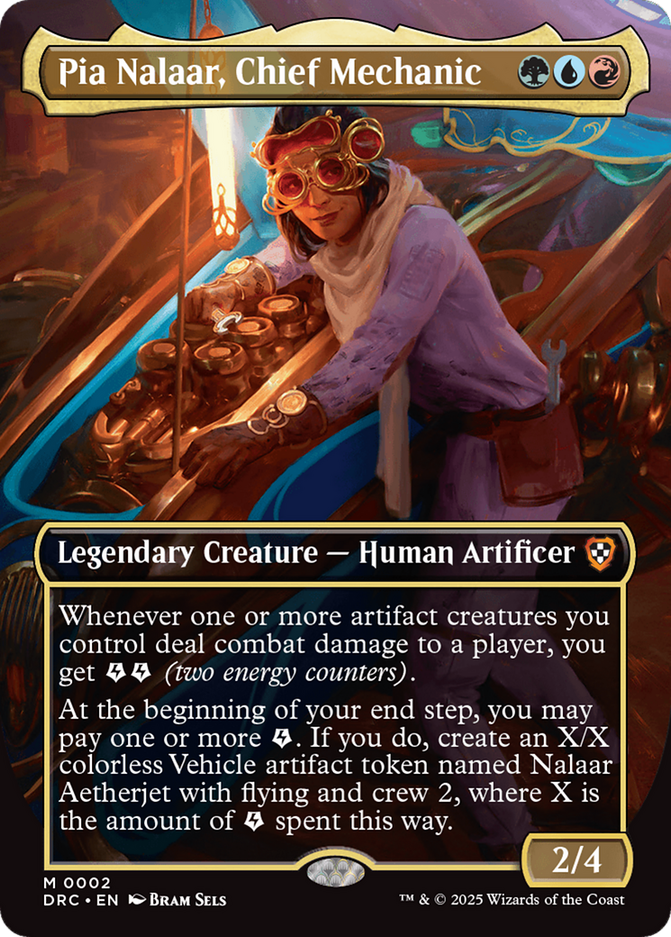 Pia Nalaar, Chief Mechanic (Borderless) [Aetherdrift Commander]-1