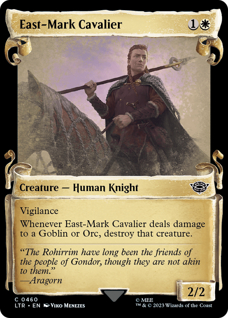East-Mark Cavalier [The Lord of the Rings: Tales of Middle-Earth Showcase Scrolls]-1