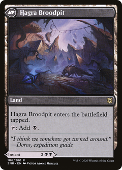 Hagra Mauling // Hagra Broodpit [Secret Lair: From Cute to Brute]-2