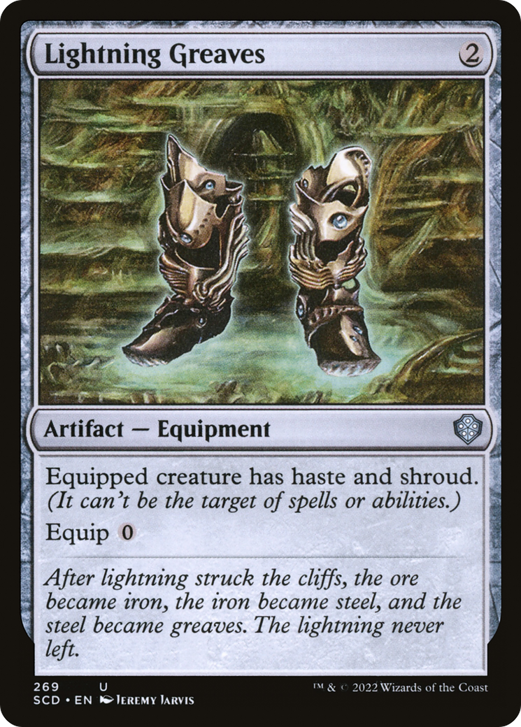 Lightning Greaves [Starter Commander Decks]-1