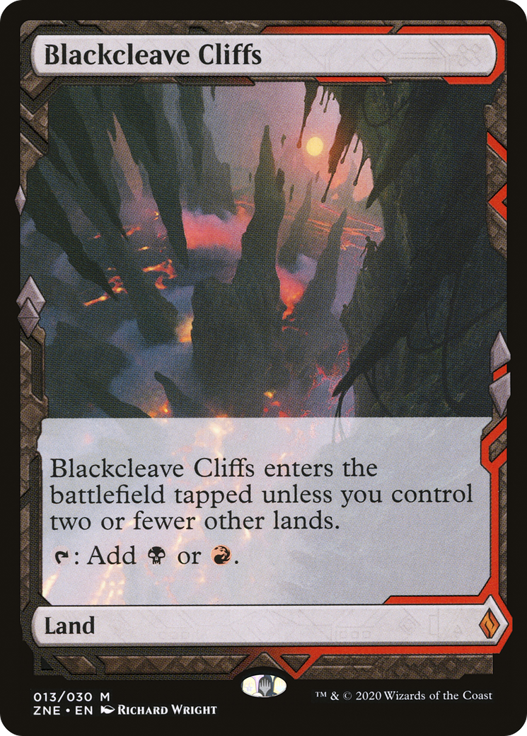 Blackcleave Cliffs (Expeditions) [Zendikar Rising Expeditions]-1