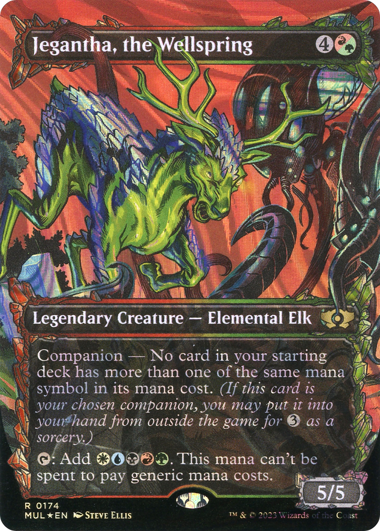 Jegantha, the Wellspring (Halo Foil) [Multiverse Legends]-1