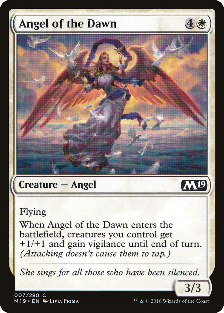 Angel of the Dawn [Core Set 2019]-1