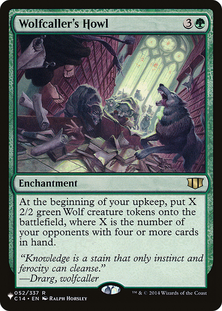 Wolfcaller's Howl (LIST-052/337) - The List-1