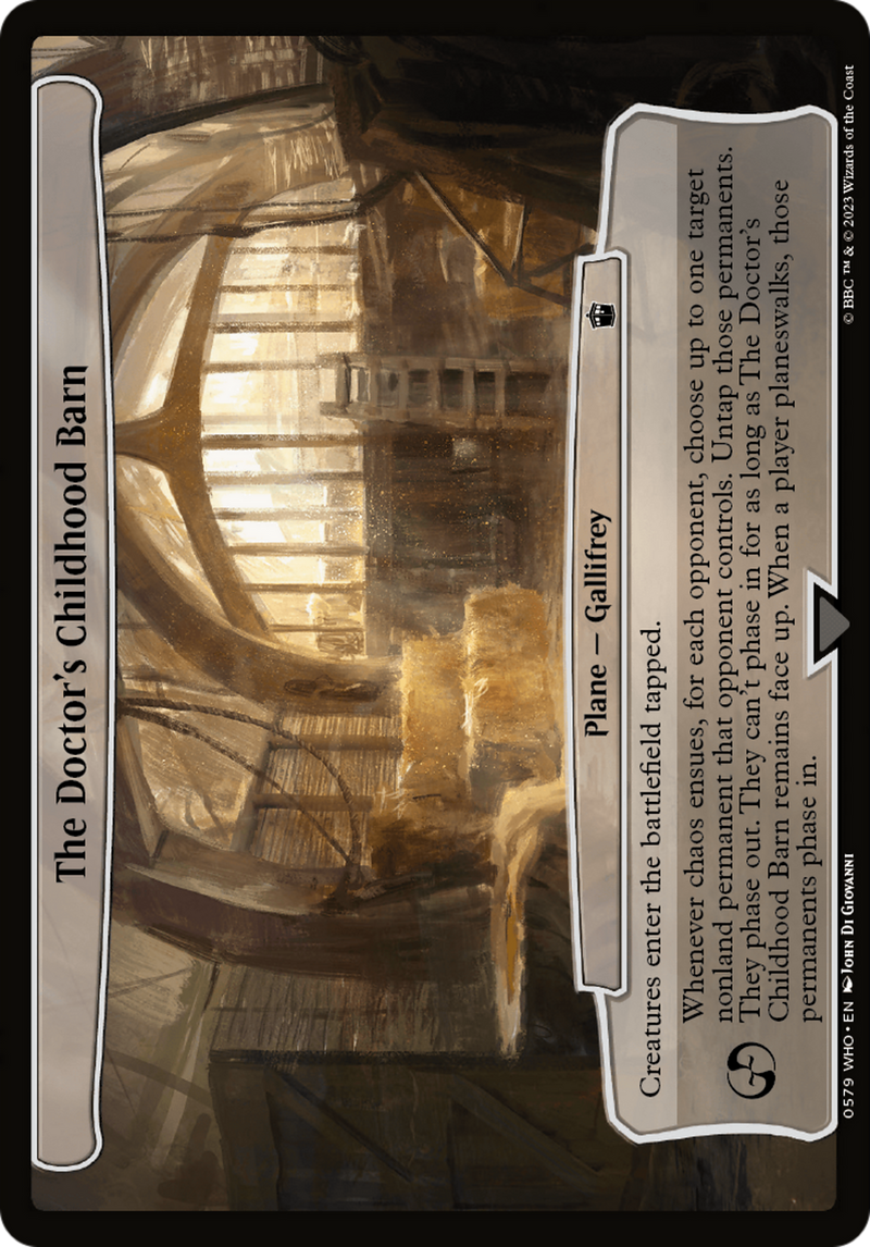 The Doctor's Childhood Barn [Doctor Who]-1