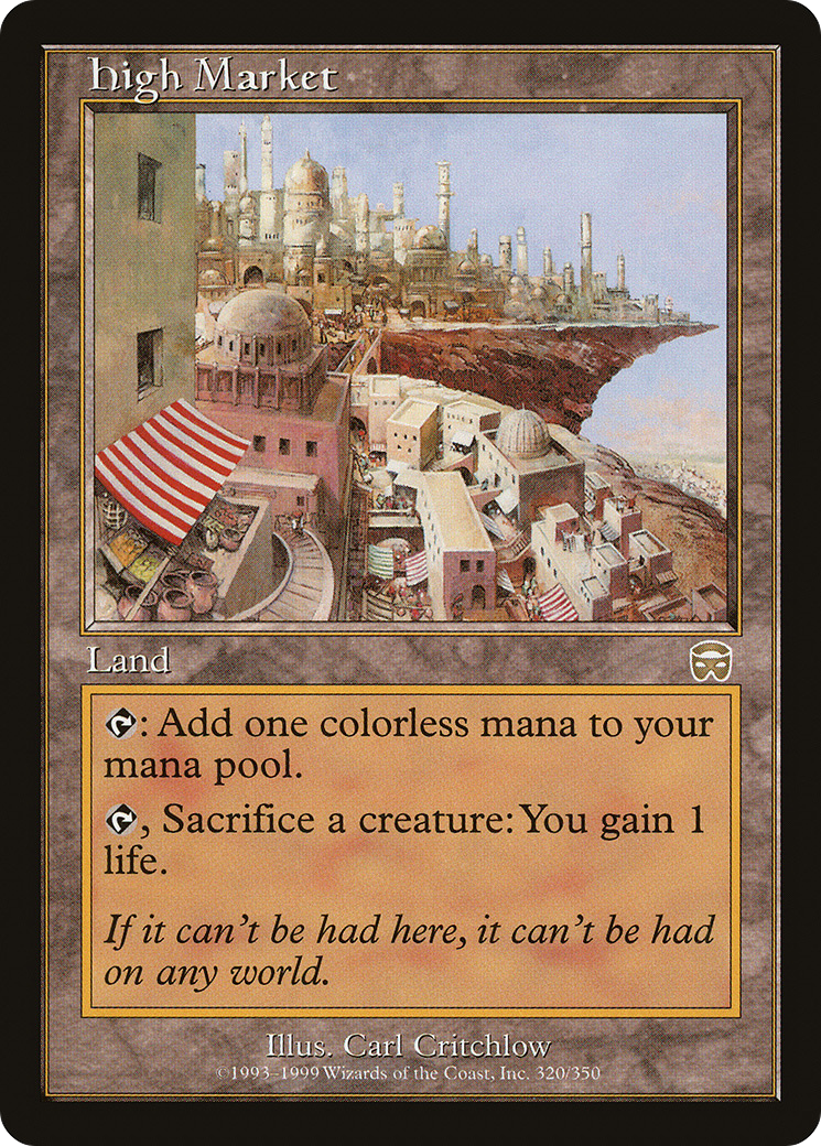 High Market [Mercadian Masques]-1