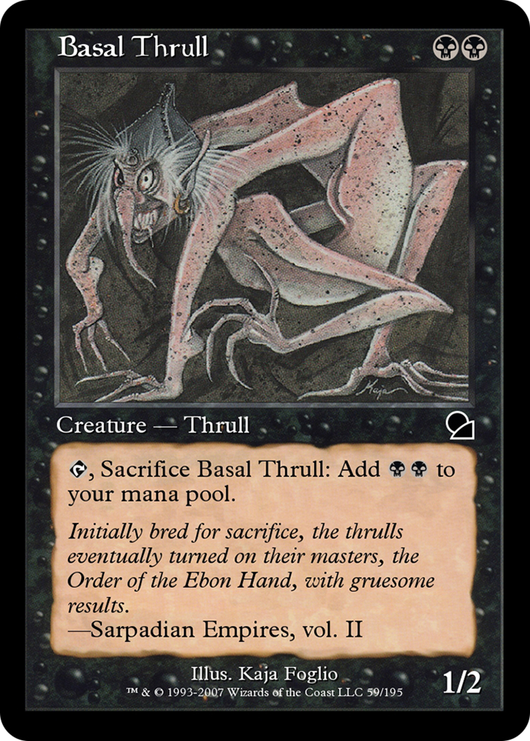 Basal Thrull (ME1-059) - Masters Edition-1