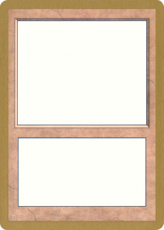 1999 World Championship Blank Card (WCD-) - World Championship Decks 1999-1