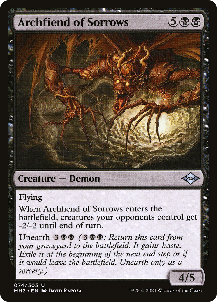Archfiend of Sorrows [Modern Horizons 2]-1