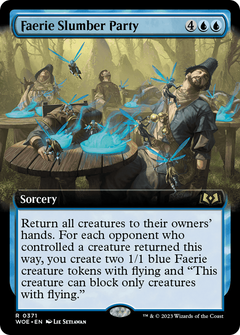 Faerie Slumber Party (Extended Art) [Wilds of Eldraine]-1