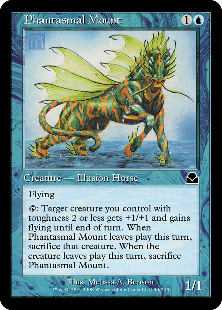Phantasmal Mount (ME2-059) - Masters Edition II Foil-1