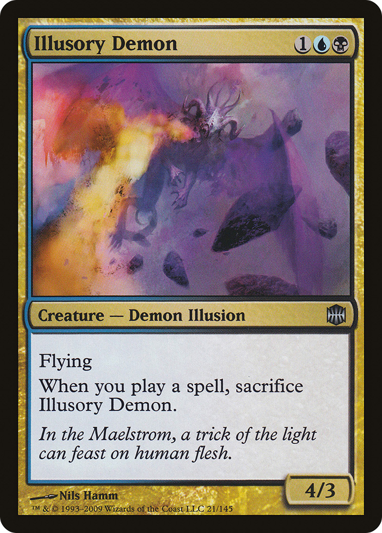 Illusory Demon [Alara Reborn]-1