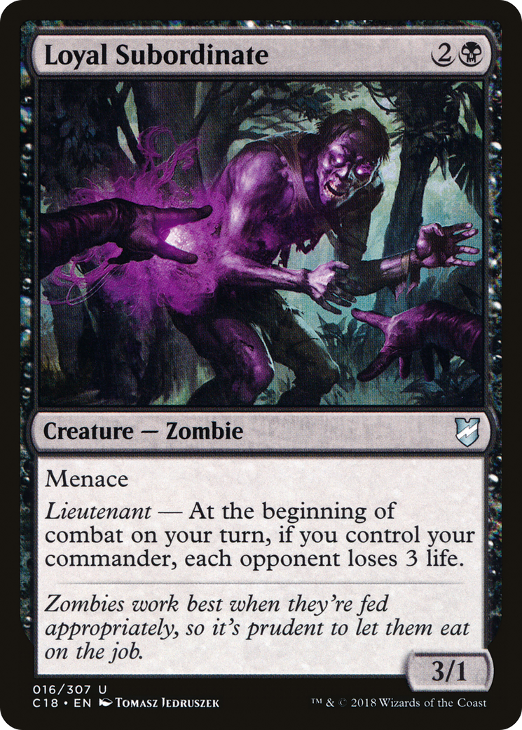Loyal Subordinate [Commander 2018]-1