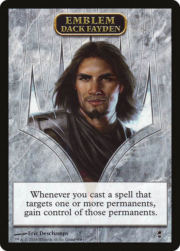 Dack Fayden Emblem [Conspiracy Tokens]-1