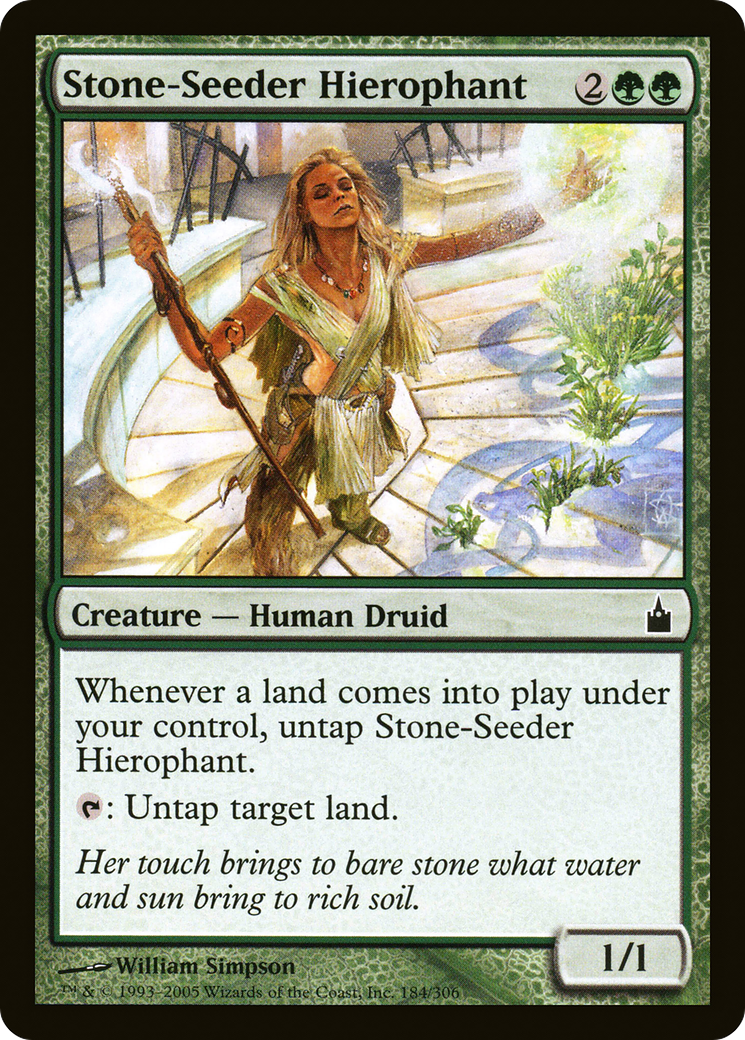 Stone-Seeder Hierophant [Ravnica: City of Guilds]-1