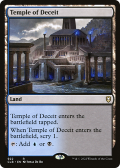 Temple of Deceit [Commander Legends: Battle for Baldur's Gate]-1