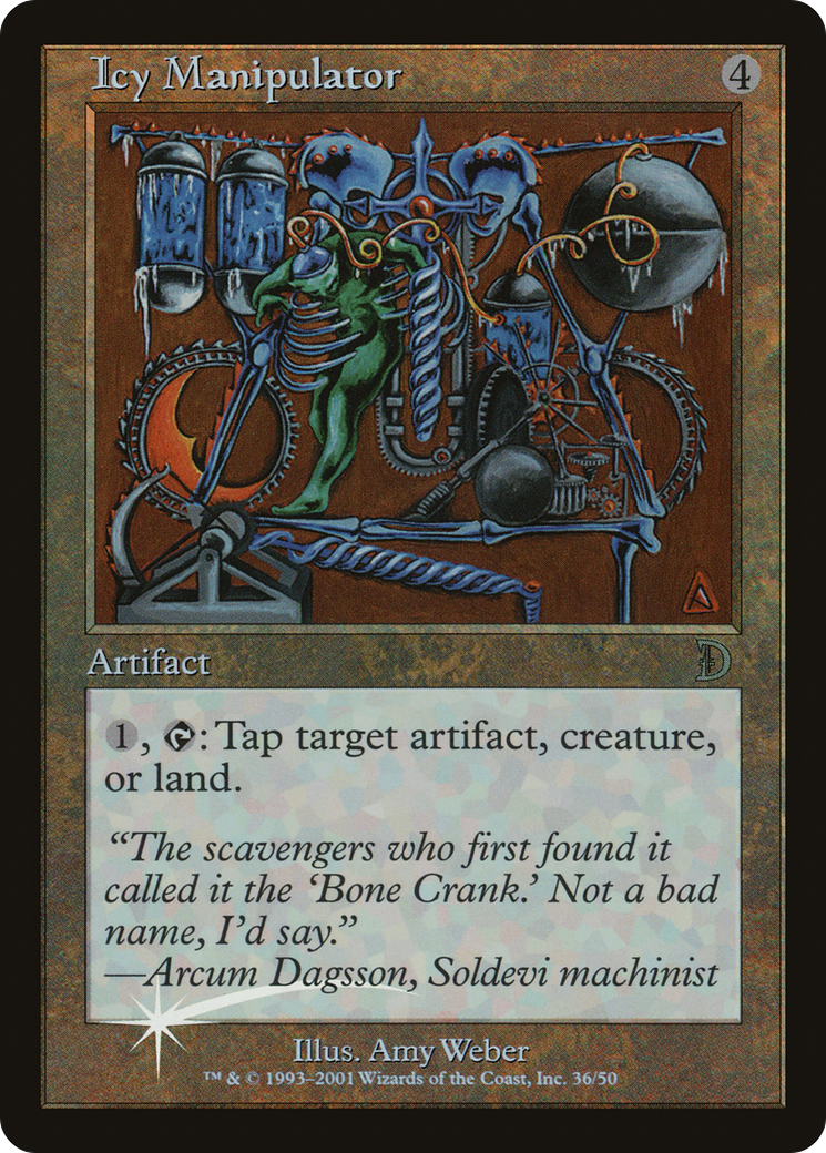 Icy Manipulator (DKM-36★) - Deckmasters Foil-1